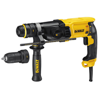 DeWalt D25134K-LX SDS Plus 3-Mode QCC Hammer Drill 800W 110V