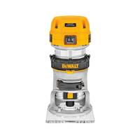 DEWALT D26200 1/4in Compact Fixed Base Router 900 Watt 110 Volt