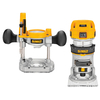 DEWALT D26204K-LX 1/4in Premium Plunge & Fixed Base Combi Router 9...
