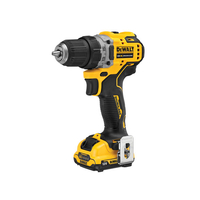 DEWALT DCD701D2 XR Brushless Sub-Compact Drill Driver 12V 2 x 2.0A...