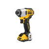 DEWALT DCF801D2 XR Brushless Sub-Compact Impact Driver 12V 2 x 2.0...