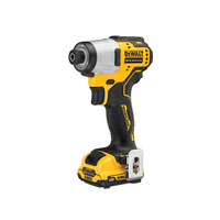 DEWALT DCF801D2 XR Brushless Sub-Compact Impact Driver 12V 2 x 2.0...