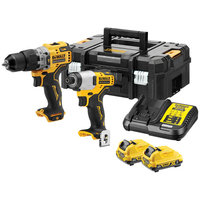 DEWALT DCK2111L2T XR Brushless Sub-Compact Twin Pack 12V 2 x 3.0Ah...