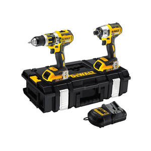 DeWalt DCK250M2B Brushless Twin Pack 18 Volt 2 x 4.0Ah Li-Ion