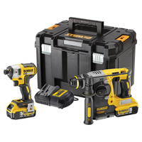 DeWalt DCK2532P2 XR Brushless Twin Pack 18V 2 x 5.0Ah Li-ion