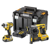 DeWalt DCK2532P2 XR Twin Pack 18V 2 x 5.0Ah Li-ion