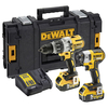 DEWALT DCK276P2 Brushless Twin Pack 18V 2 x 5.0Ah Li-ion