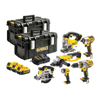 DEWALT DCK694P3 Brushless 3 Speed 6 Piece Kit 18 Volt 3 x 5.0Ah Li-Ion