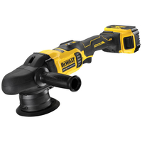 DEWALT DCM848P2 XR Brushless Polisher 125mm 18V 2 x 5.0Ah Li-ion