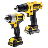 DeWalt DCZ211S2R-GB 10.8 Volt Impact Driver/Drill Driver Twin Pack