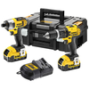 DeWalt DCZ285M2 Combi Drill & Impact Driver Twin Pack 18V 2 x 4.0A...
