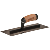 DEWALT Dry Wall EU2-971 Curved Gold Stainless Steel Finishing Trow...
