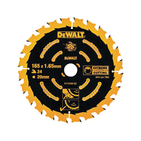 DEWALT DT10303-QZ Circular Saw Blade 184 x 16mm x 40T Corded Extre...