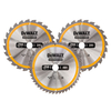 DEWALT DT1963 Construction Circular Saw Blade 3 Pack 250 x 30mm x. ..