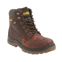 DEWALT Titanium S3 Safety Tan Boots UK 7 Euro 41
