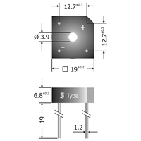 KBPC808 Diotec Silicon Bridge Rectifier 800V