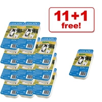 390 g Naturediet Tray Adult Dog Food 11 + 1 Free! - 12 x Lamb with Vegetables &