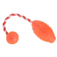 Aqua Football Dog Toy - 1 Toy
