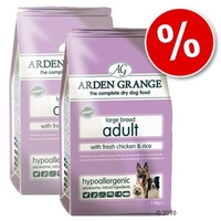 Arden Grange Dog Adult Large Breed Chicken & Rice - Economy Pack 2 x 15 kg