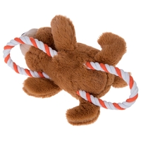 Bear with Rope Dog Toy - 1 Toy
