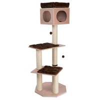 Chocolate Paradise II Cat Tree - Brown