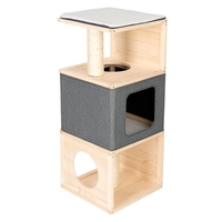 Cubist Cat House - 40 x 40 x 96 cm (L x W x H)