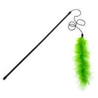Feather Boa Cat Dangler Pole - 1 Toy