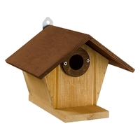 Ferplast Nesting Box Natura - 17 x 15.5 x 19 cm (L x W x H)