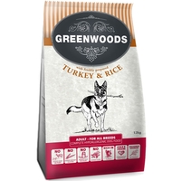 Greenwoods Dry Dog Food Economy Packs 2 x 12kg - Puppy – Turkey & Rice
