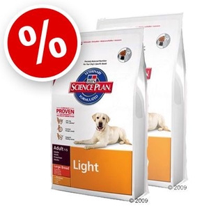 Hill´s Canine Adult Large Breed Light Chicken - Economy Pack 2 x 12 kg