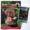 NanoNature Fiery Red Rocks Set - 5 rocks + 3 litres NatureSoil brown,  fine