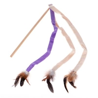 Natural Feathers Cat Dangler - 1 toy