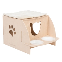 Natural Paradise Puzzle Cat House - 57 x 42.8 x 36 cm (L x W x H)