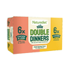 Naturediet Double Dinners Adult Mixed Pack 12 x 390g - Mix 2 (Chicken,  Lamb & Chicken)