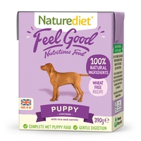 Naturediet Feel Good Puppy - Chicken - 18 x 390g