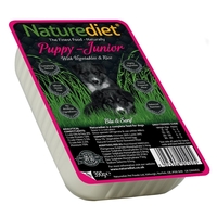 Naturediet Puppy & Junior - Chicken & Lamb with Veg & Rice - Saver Pack: 36 x 390g