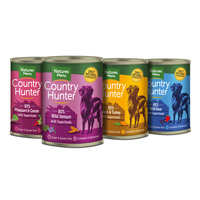 Natures Menu Country Hunter Game Meat Selection Cans - Saver Pack: 24 x 400g