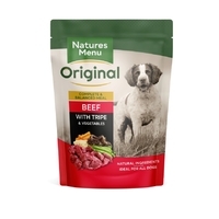 Natures Menu Original Pouches Beef with Tripe & Vegetables - Saver Pack: 16 x 300g