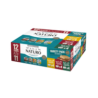 Naturo Adult Trays - Variety Pack with Rice - Saver Pack: 24 x 400g