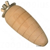 Nibble Wood Carrot - Natural