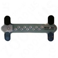 NiteDawg Hi-Viz Dog Collar Cover - 17 x 3 cm (L x W)