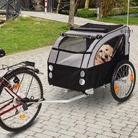 No Limit Doggy Liner 1 - Dog Bike Trailer - Hitch for 2nd bike