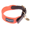 Nomad Tales Bloom Collar - Coral - Size XL: 52 - 58 cm Neck Circumference,  38mm Width