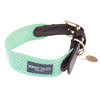 Nomad Tales Bloom Collar - Mint - Size XS: 30 - 36 cm Neck Circumference,  25mm Width