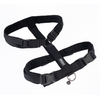 Nomad Tales Blush Harness - Ebony - Size M: 53 - 71 Chest Circumference,  20mm Width