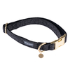 Nomad Tales Calma Collar - Ebony - Size XS: 24 - 36 cm Neck Circumference,  10mm Width