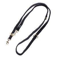 Nomad Tales Calma Dog Leash,  ebony - 200 cm long,  20 mm wide