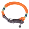 Nomad Tales Spirit Collar - Tangerine - Size XL: 52 - 58 cm Neck Circumference,  40mm Width