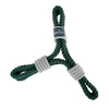 Nomad Tales Spirit Trefoil Rope Toy - approx. 28 x 28 x 6.5 cm (L x W x H)
