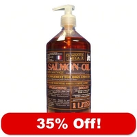 Nutrivet Wild Salmon Oil - 35% Off! - 1l